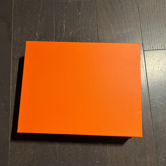 Hermes medium empty box case decoration storage orange - Picture 7 of 8